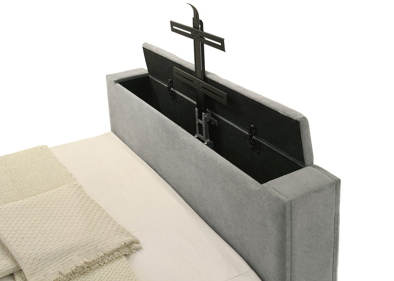 Cama con TV de panel Tara