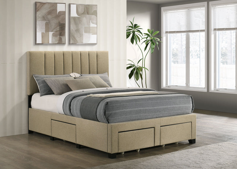 Cama Wheatland con almacenamiento y plataforma
