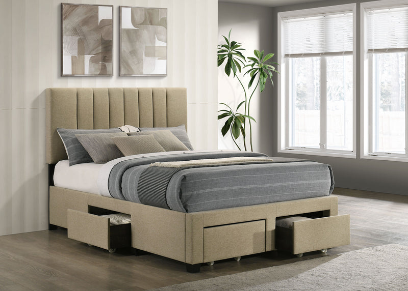 Cama Wheatland con almacenamiento y plataforma