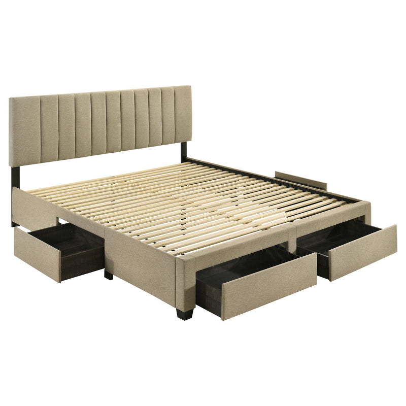 Cama Wheatland con almacenamiento y plataforma