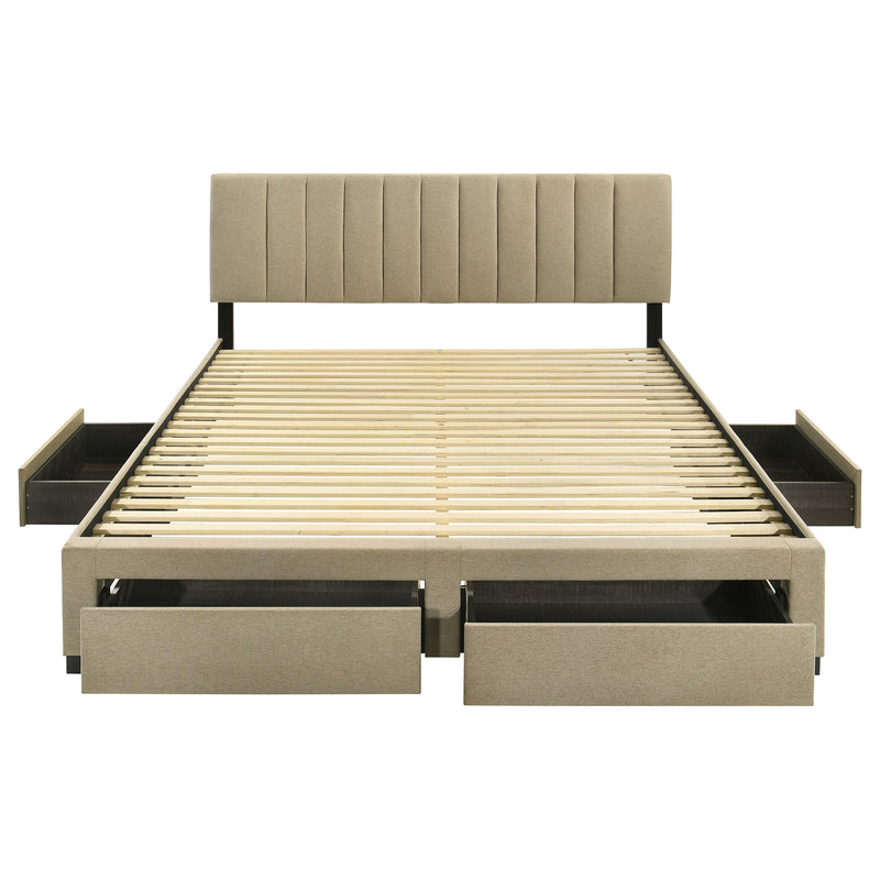 Cama Wheatland con almacenamiento y plataforma