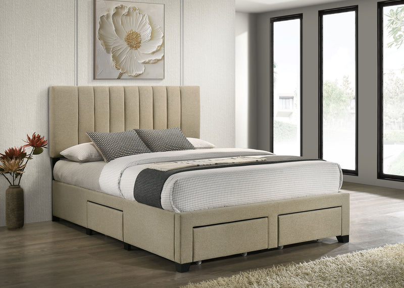 Cama Wheatland con almacenamiento y plataforma