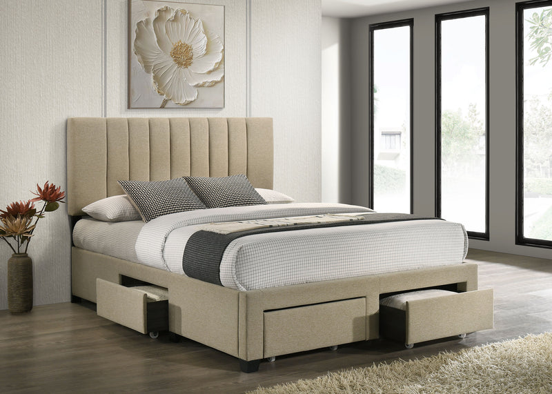 Cama Wheatland con almacenamiento y plataforma