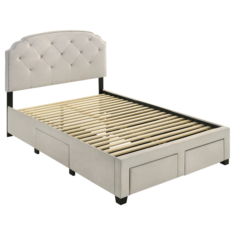 Cama Marianna con Plataforma y Almacenamiento