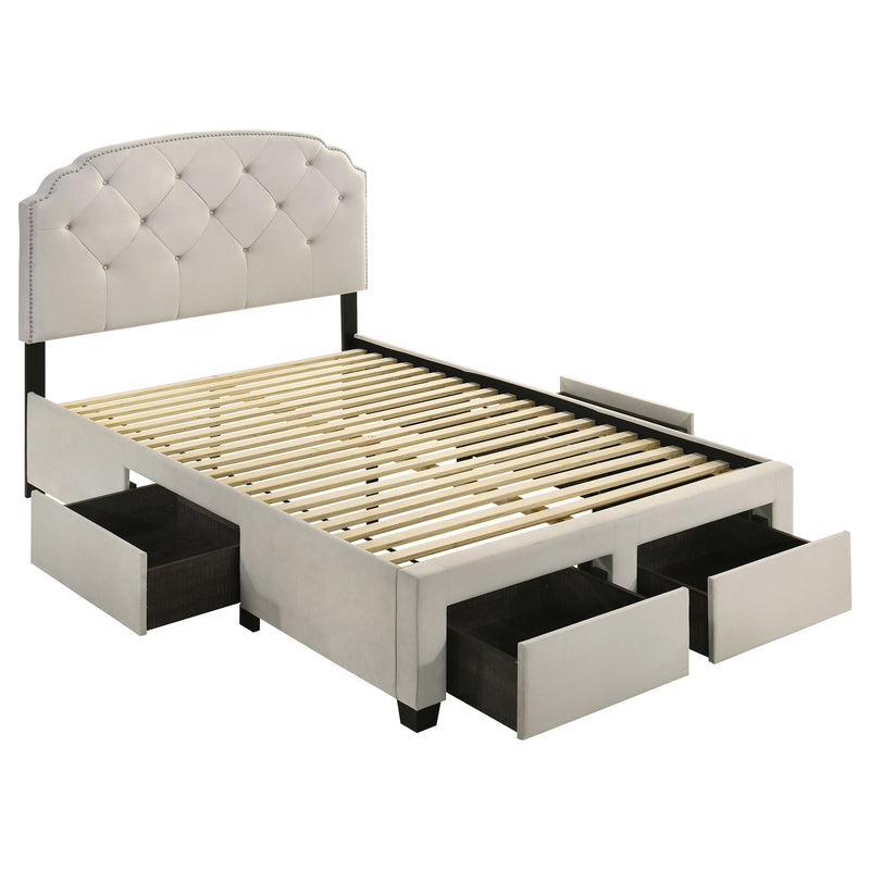 Cama Marianna con Plataforma y Almacenamiento