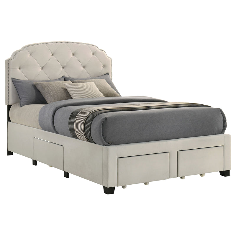 Cama Marianna con Plataforma y Almacenamiento