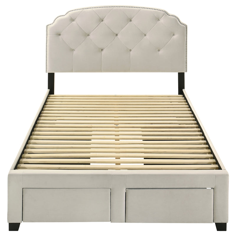 Cama Marianna con Plataforma y Almacenamiento