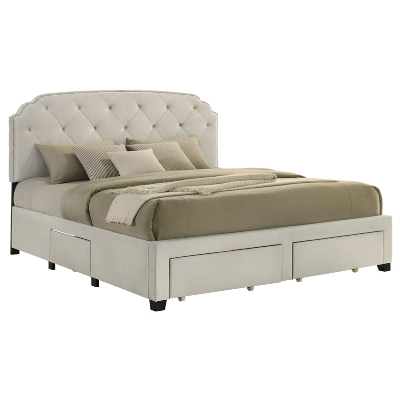 Cama Marianna con Plataforma y Almacenamiento