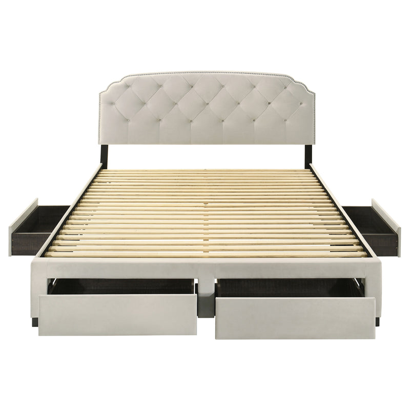 Cama Marianna con Plataforma y Almacenamiento