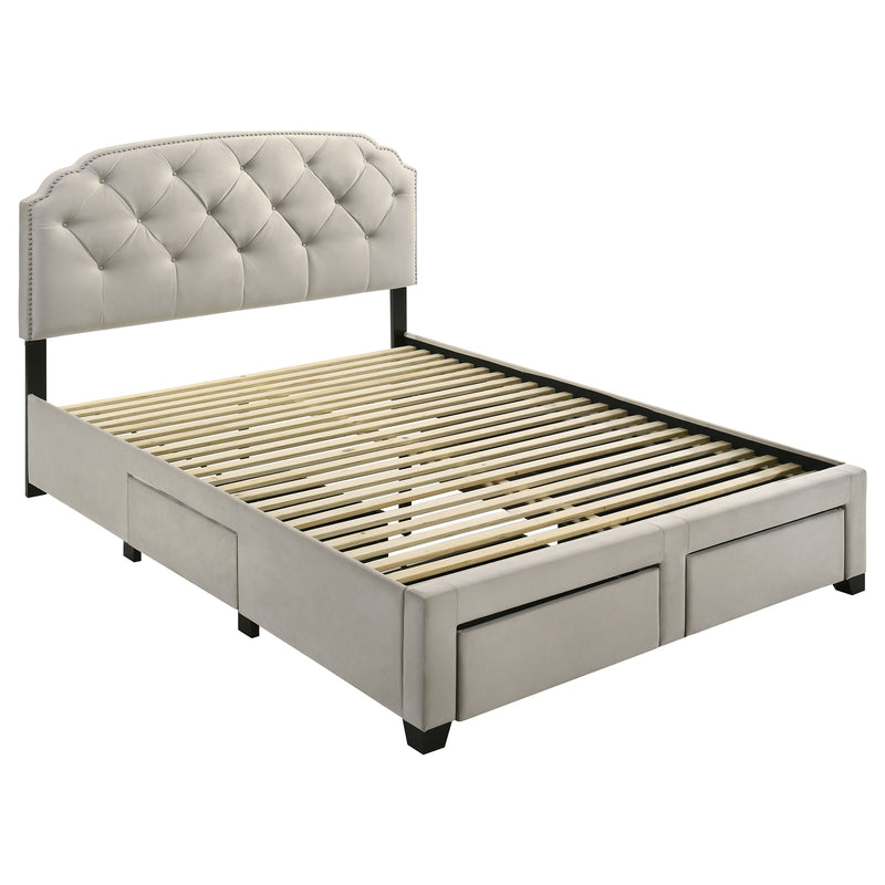 Cama Marianna con Plataforma y Almacenamiento