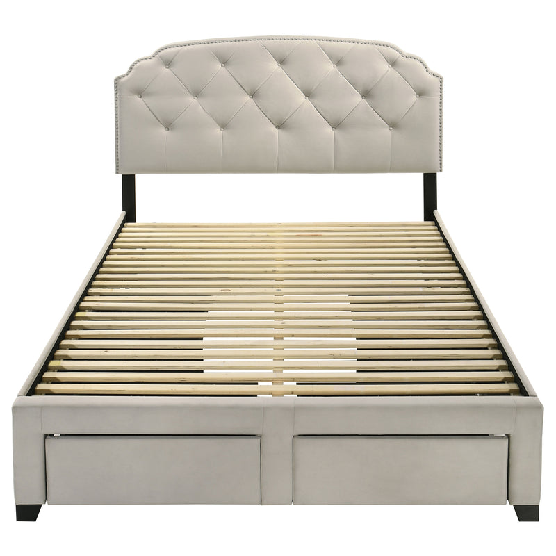 Cama Marianna con Plataforma y Almacenamiento