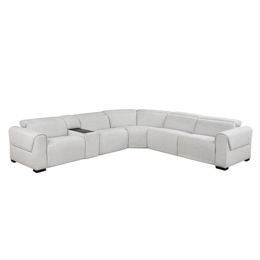 McPherson 6-piece Modular Power Reclining Sectional With Power Headrests, Charging Ports