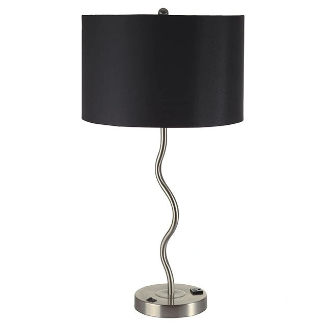 Lámpara de mesa negra Sprig (2/CTN)