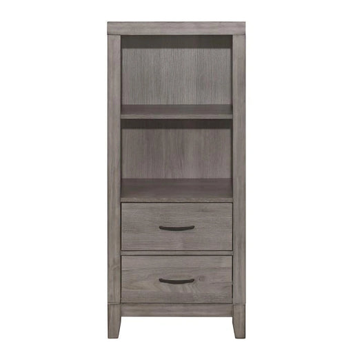 Woodrow Pier/Tower Nightstand in Gray 2042NB-10