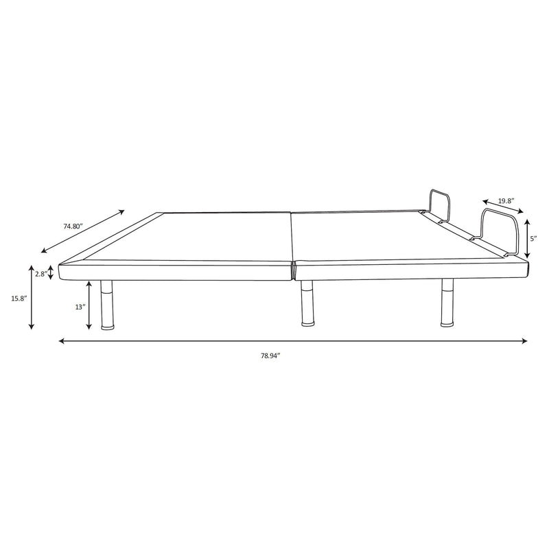 Base de cama ajustable Clara