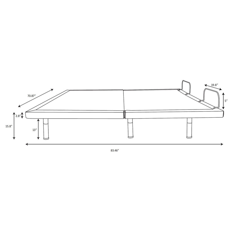 Base de cama ajustable Clara