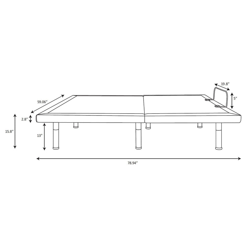 Base de cama ajustable Clara