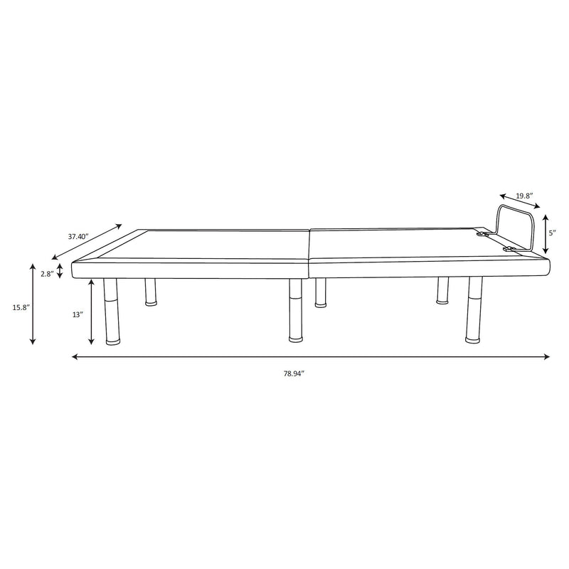 Base de cama ajustable Clara