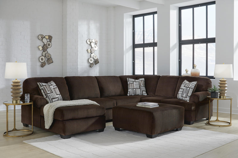 Sofá esquinero Kimlee con chaise longue