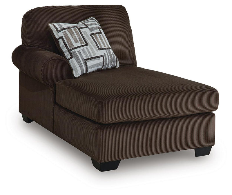 Sofá esquinero Kimlee con chaise longue