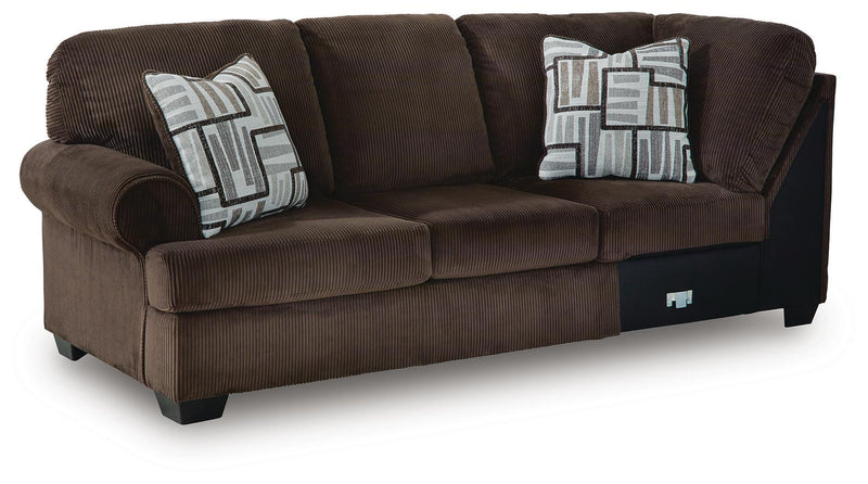 Sofá esquinero Kimlee con chaise longue