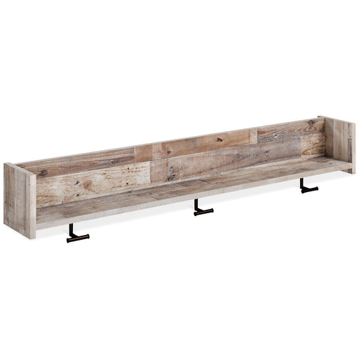 Perchero de pared Neilsville con estante