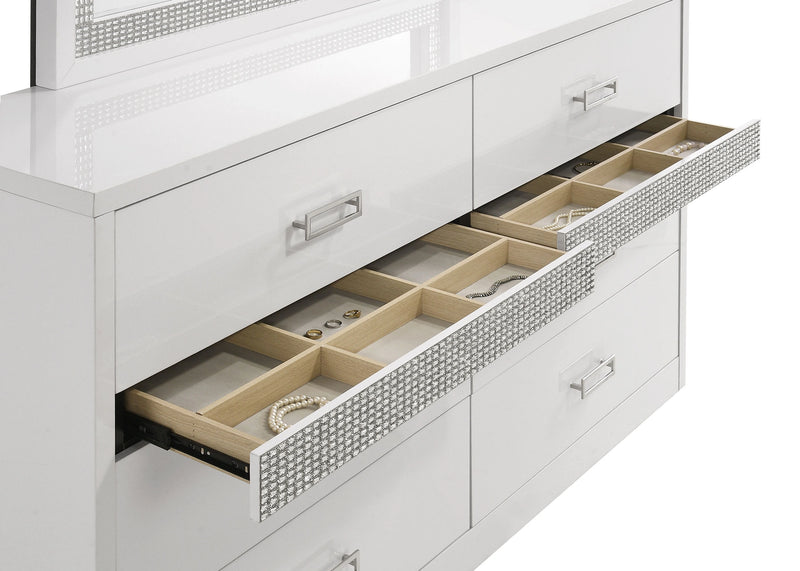 Viana Dresser and Mirror