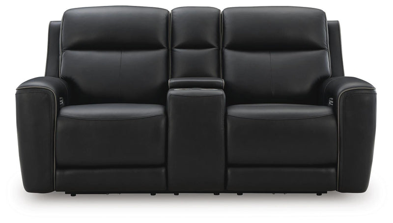 Seccional reclinable doble 5Z-Comfort con consola