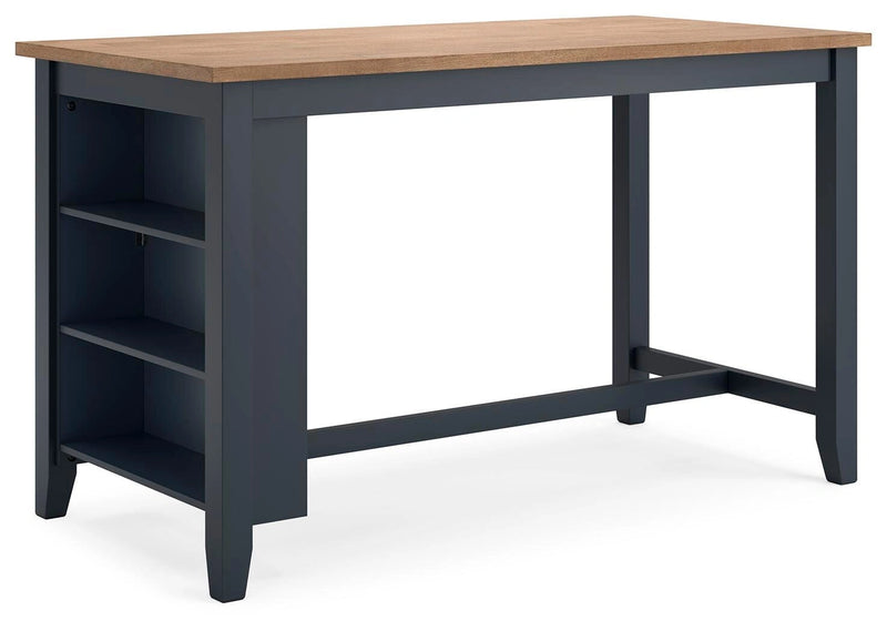 Mesa de comedor a la altura de la encimera Gesthaven