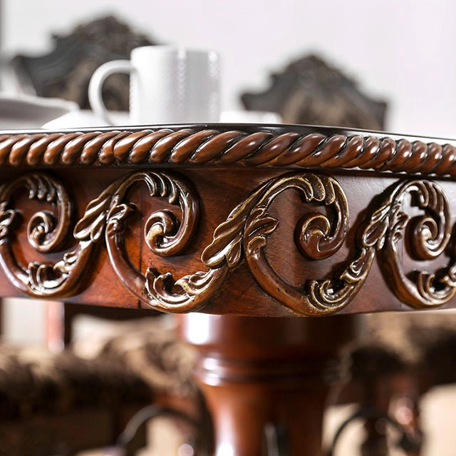 Mesa de comedor Lucie Brown Cherry