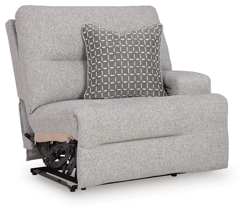 Seccional reclinable eléctrico Acklen Place con chaise