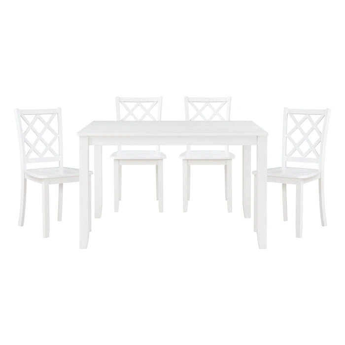 5892WT - Juego de comedor de 5 piezas