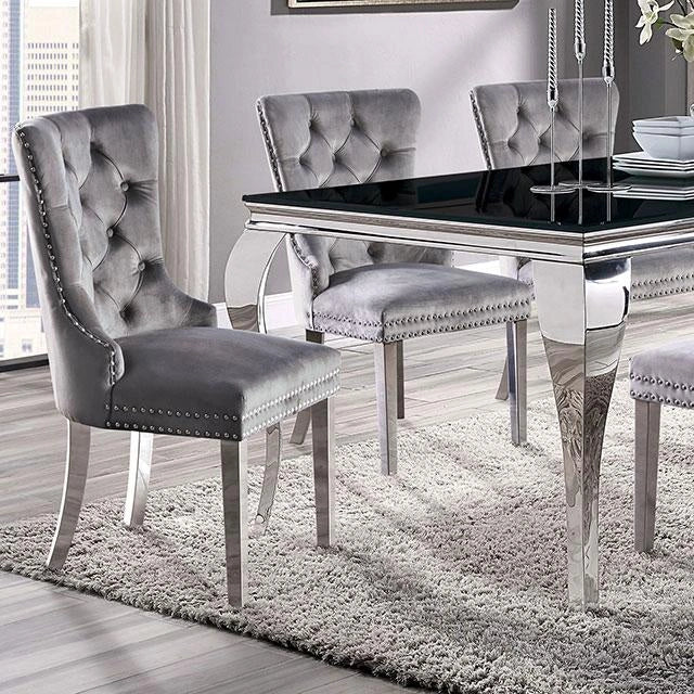 Mesa de comedor NEUVEVILLE, negra