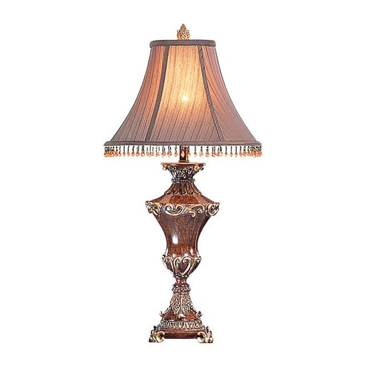 Lámpara de mesa Selma Beige/Oro (2/CTN)