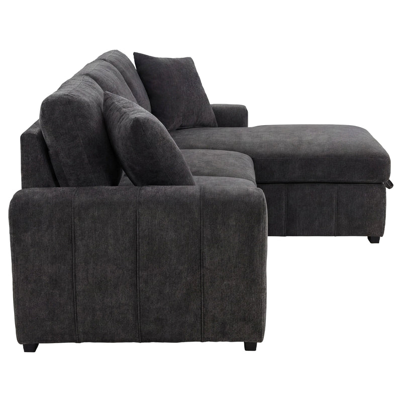 Pastrana Upholstered Sleeper Sectional Sofa