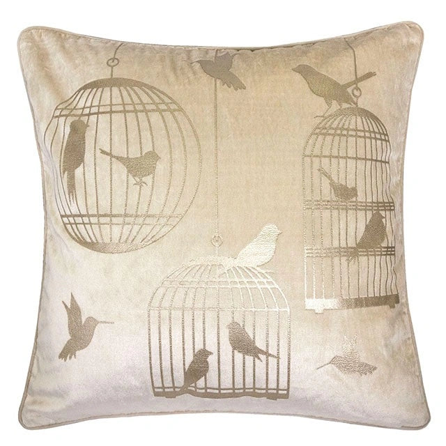 Almohada Rina Marfil de 50,8 x 50,8 cm, Marfil