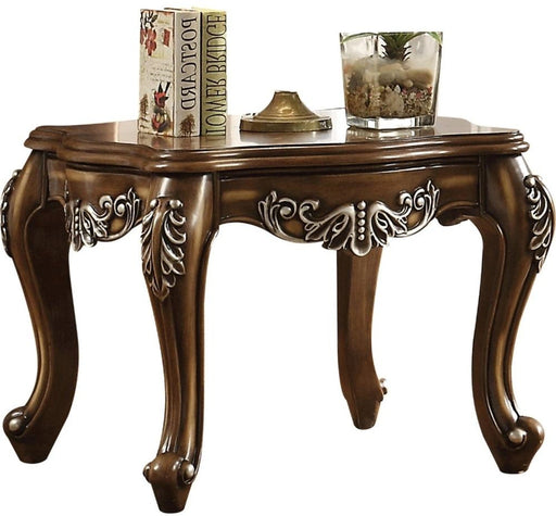 Mesa auxiliar Latisha de Acme Furniture en roble antiguo 82117