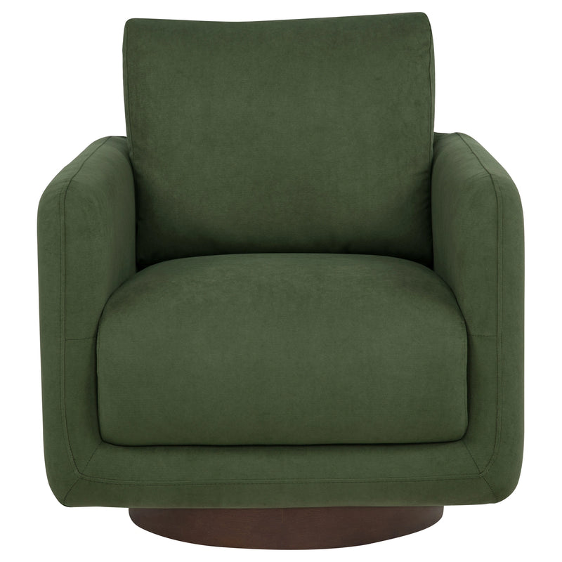 Iris Upholstered Swivel Accent Chair