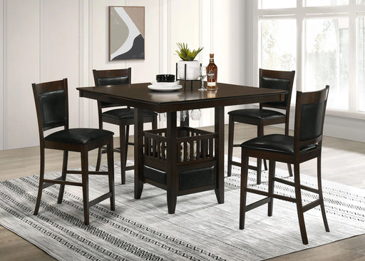 Jaden Counter Height Dining Set (Table and 4 Chair)