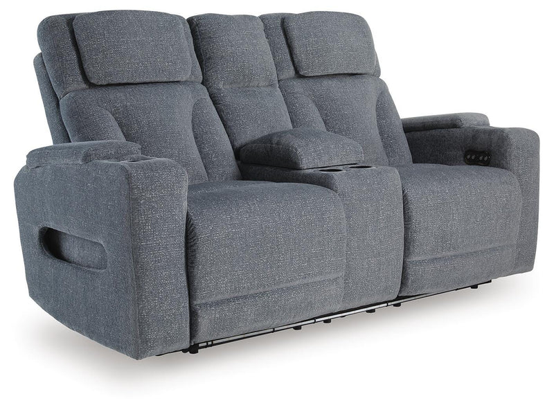 Sofá reclinable Studio Cave Power con consola