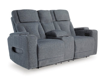 Sofá reclinable Studio Cave Power con consola