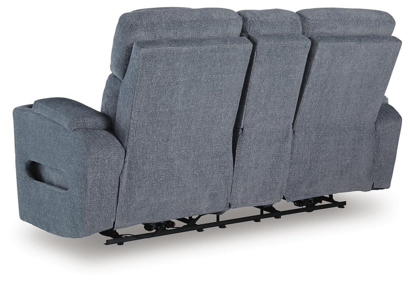 Sofá reclinable Studio Cave Power con consola