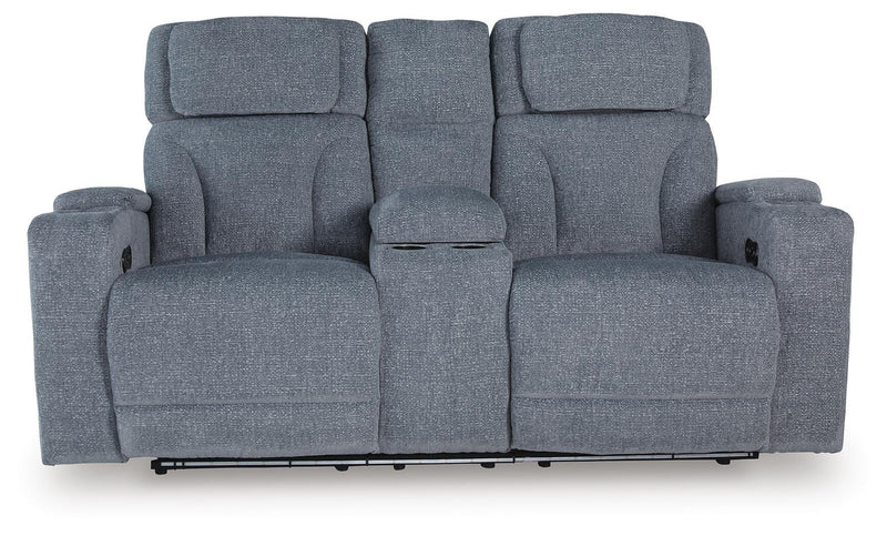 Sofá reclinable Studio Cave Power con consola