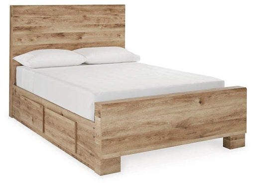 Cama Hyanna con 1 cajón de almacenaje lateral