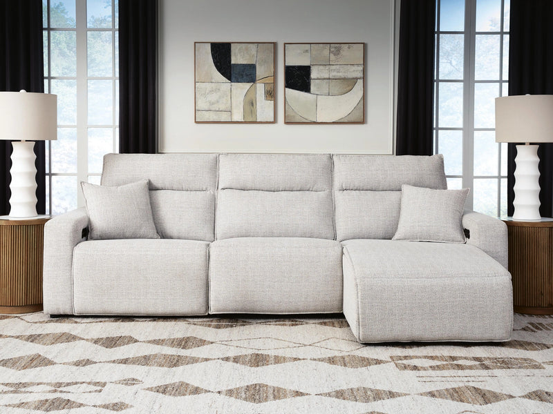 Sofá reclinable Modmax II con chaise lounge