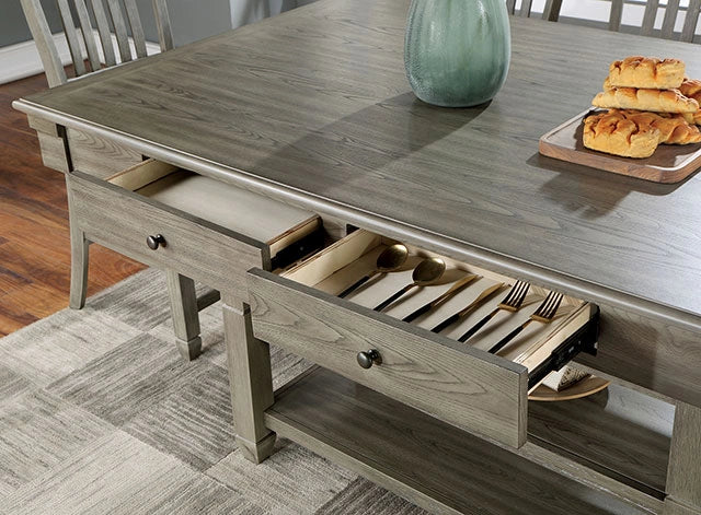 Anaya Juego de mesa de altura de mostrador de 7 piezas