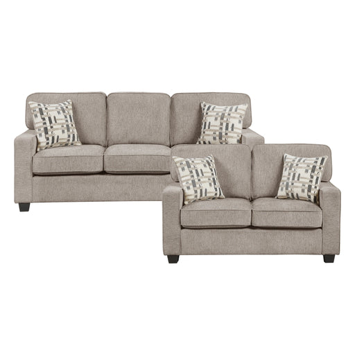 Frances 2pc Set: Sofa, Love