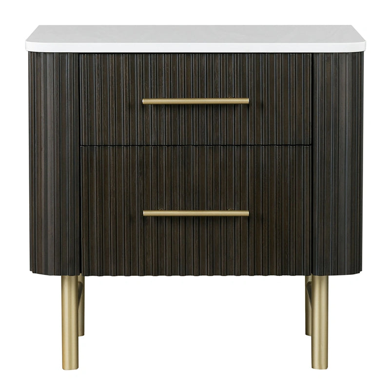 Nightstand w/Marble Top