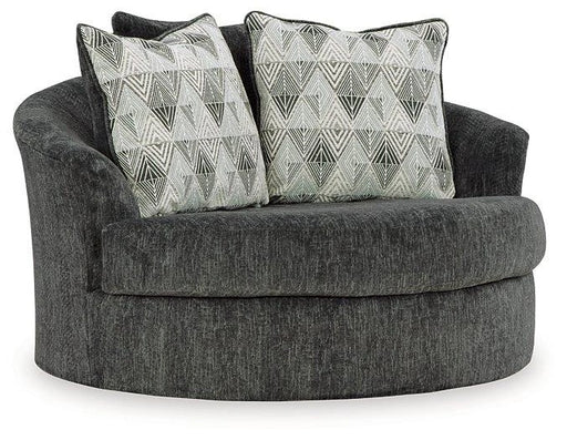 Sillón giratorio de gran tamaño Biddeford
