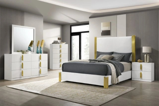 Cama matrimonial e individual Basildon E.